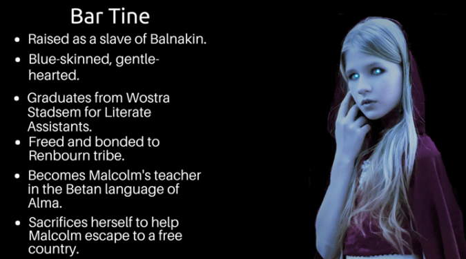 Bar Tine character card