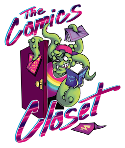 The Comics Closet logo